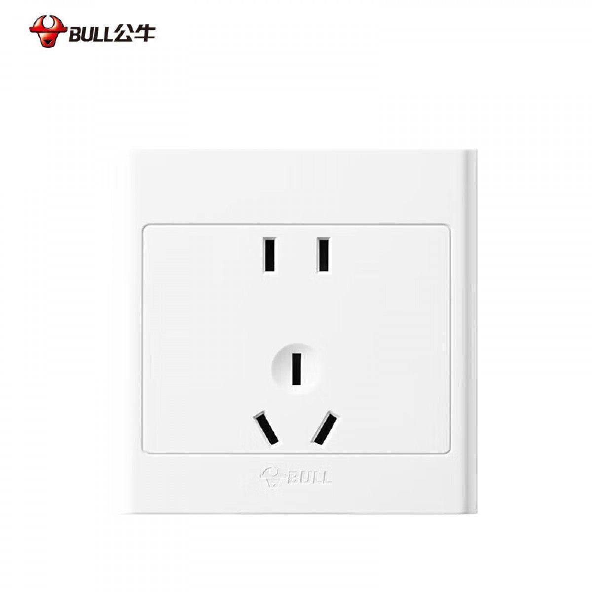 公牛(BULL) 明装开关插座 G09系列 正五孔开关 86型插座面板 G09Z223S 单位：个