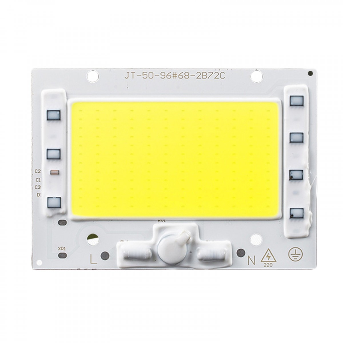 晟泰邦 220v免驱动光源大功率led灯珠 100W灯板+带焊线(133*93mm)220VCOB款 单位：个