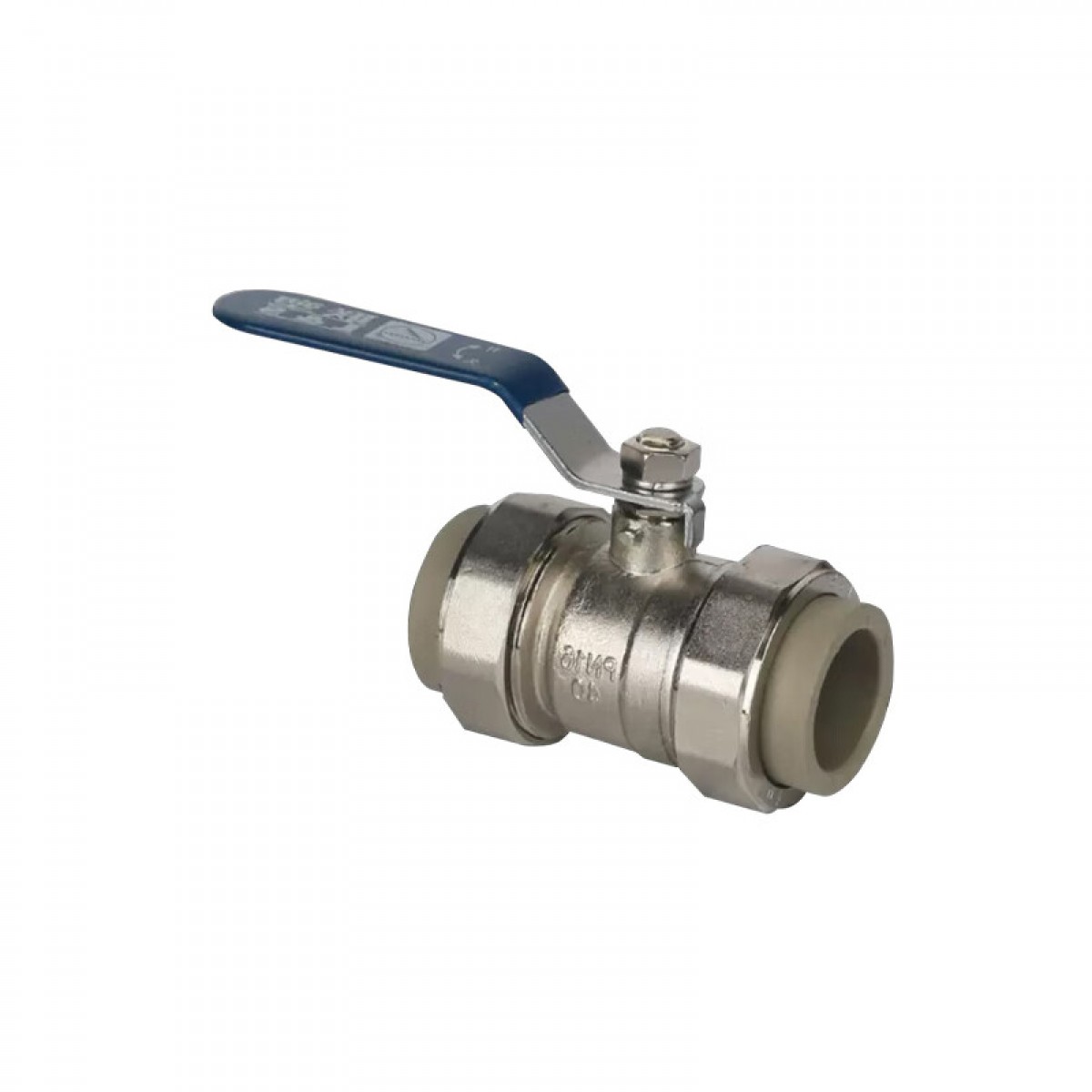 联塑（LESSO）PPR双热熔球阀截止阀ppr阀门水管阀门4分6分水管开关配件双活接球阀(承口连接)灰色dn32/1寸 单位：个