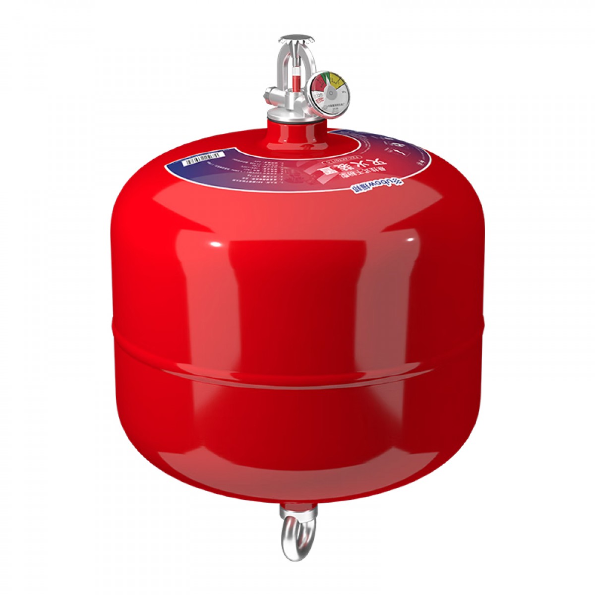 援邦 悬挂式灭火器6公斤 超细干粉灭火装置6KG自动温控灭火器 年检消防器材 FZX-ACT6/1.2 单位：个