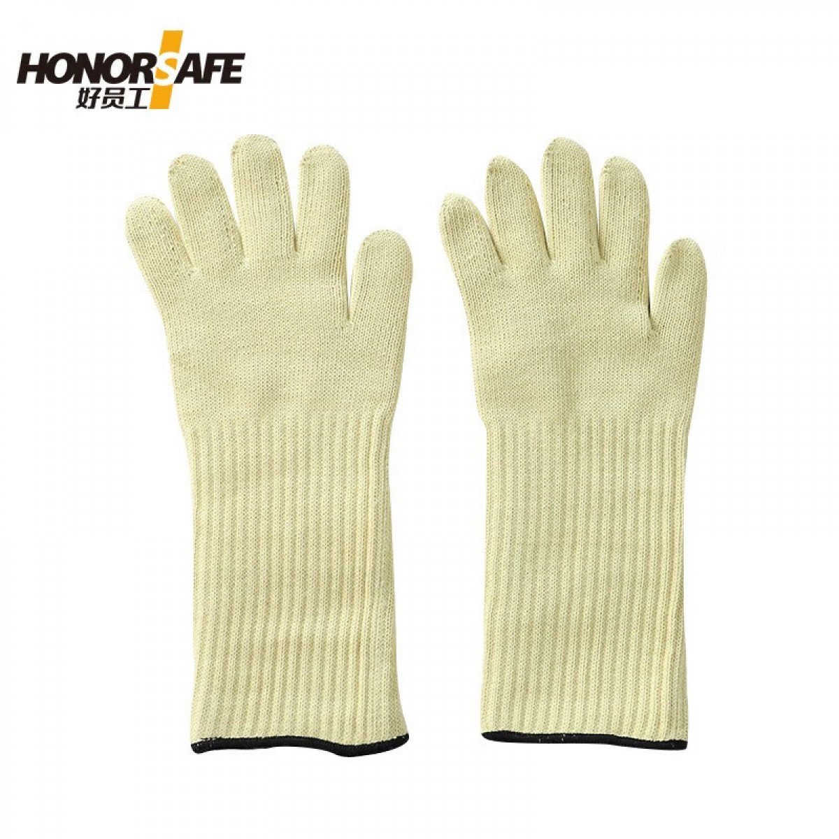 好员工 H7-F4201 芳纶耐高温劳保手套 手臂松口 40cm 9码 单位：副