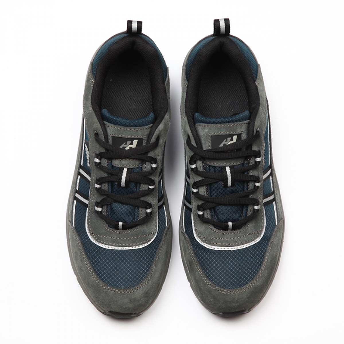 A+A QA5304橡胶底耐磨防砸防刺穿透气安全鞋定做休闲反绒皮网眼 (35-45码)1双 单位：双