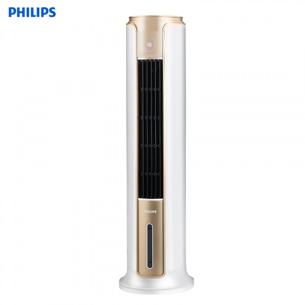 飞利浦（PHILIPS）冷暖两用空调扇家用客厅冷风扇制冷制热智能变频立式冷风机无叶风扇塔扇负离子大风量空气循环扇 ACR5164TN金【冷暖两用+负离子净化】 单位：台