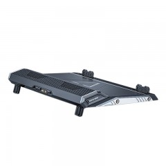 绿巨能（llano）笔记本散热器电脑支架游戏本底座大风力调速双涡轮通用联想外星人戴尔拯救者平板水冷  LJN-SRQV6 单位：个