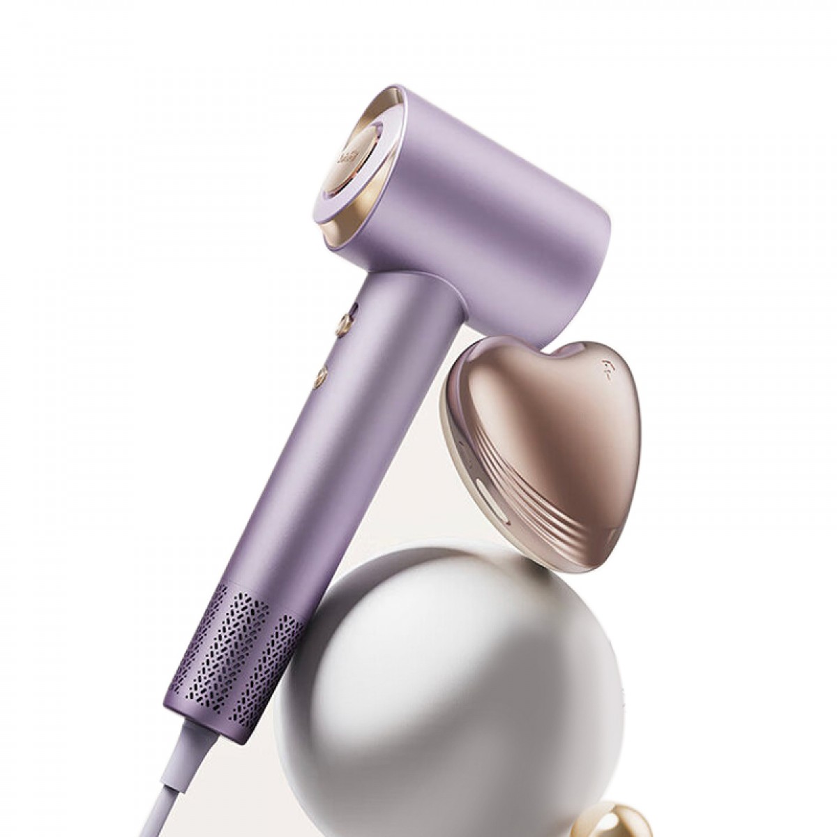 科西（KEHEAL）水光弹吹风机山茶籽精华17亿负离子27亿等离子电吹风 孕妇儿童家用智能温控速干不伤发低音飓风筒 FE云暮紫 单位：台