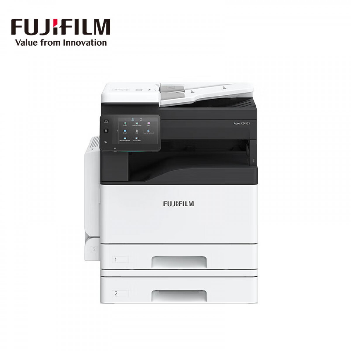 富士胶片( FUJIFILM) Apeos C2450S彩色A3复印打印办公多功能一体机复合机（SC2022CPS升级款）标配+双纸盒 单位：台