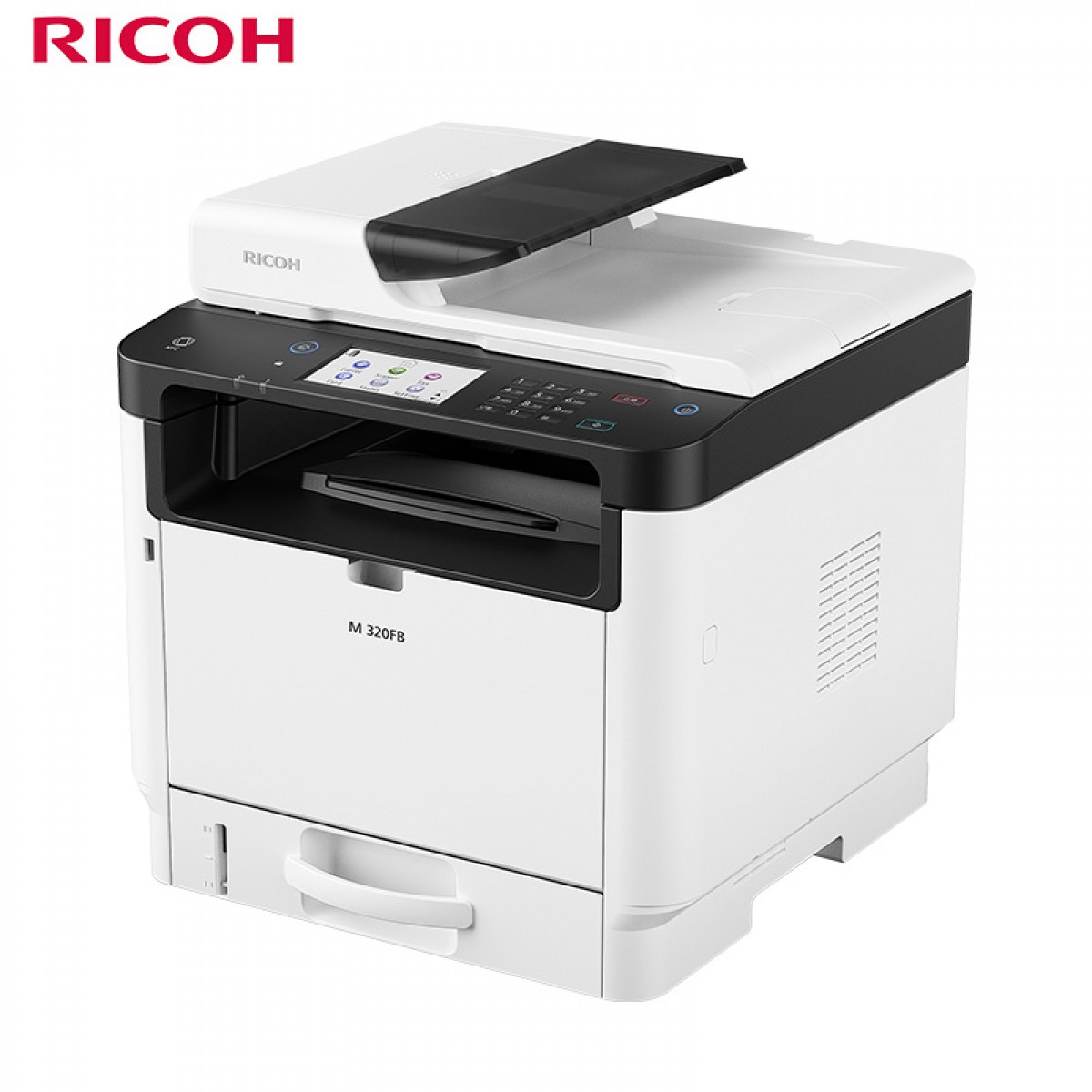 理光（Ricoh）M 320FB A4黑白激光多功能一体机 打印/复印/扫描/传真 单位：台