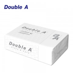 Double A Clean&Care公共卫生间洗手间强吸水擦手纸200抽/包整箱20包纸巾 单位：箱