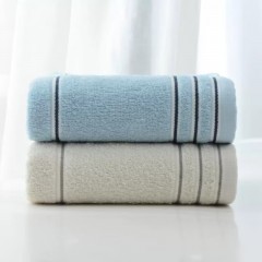 洁丽雅 A类纯棉毛巾家用成人洗脸洗澡毛巾吸水不掉毛男女通用7377 2条装颜色随机 34*70cm 单位：组