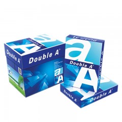 Double A 达伯埃80gA4彩印打印纸办公用品复印纸500张*5包整箱 80g A4 2500张/箱 单位：箱