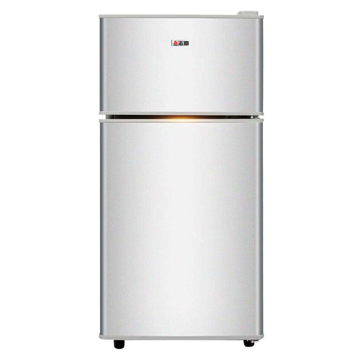 志高 小冰箱69L迷你小型家用 下冷藏上冷冻两用宿舍寝室出租房双门办公室电冰箱 节能省电 一级能效-69L银双门【省电轻音】 单位：台
