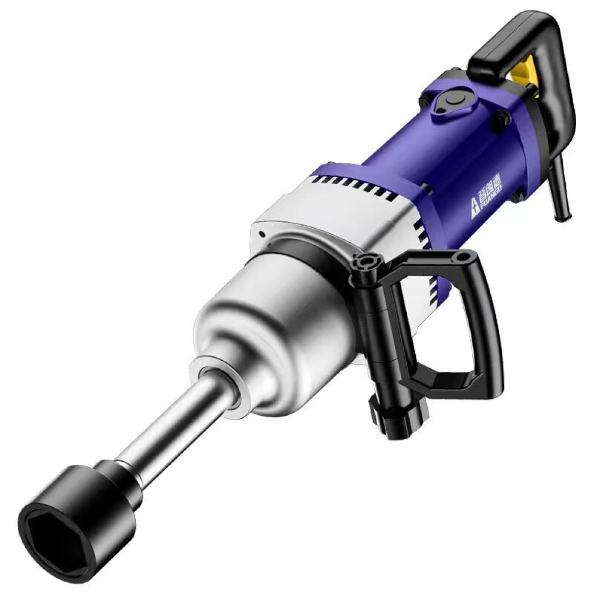 普朗德 2000W电动扳手大扭力220V重型冲击扳手大功率扭矩电动风炮工业级 S3500长轴特大扭矩款4个套筒 单位：组