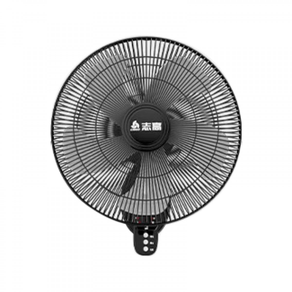 志高（CHIGO）壁扇挂壁式电风扇商用挂式工业商用工厂大风力牛角扇 大风力18英寸五叶遥控款1.8米线 单位：台