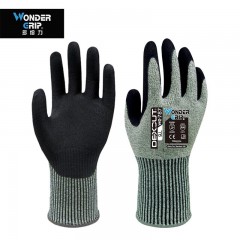 多给力 WG-787手套 五级加强型防切割防刺手套 玻纤丁腈浸胶防滑耐磨 M/L/XL 单位：双