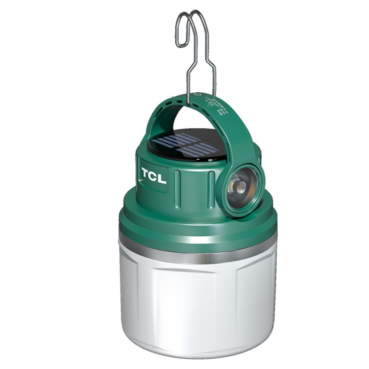 TCL 露营灯充电照明灯户外太阳能带手电强光户外照明长续航应急地摊灯 标准款8-15H/太阳能/无充电宝 单位：个