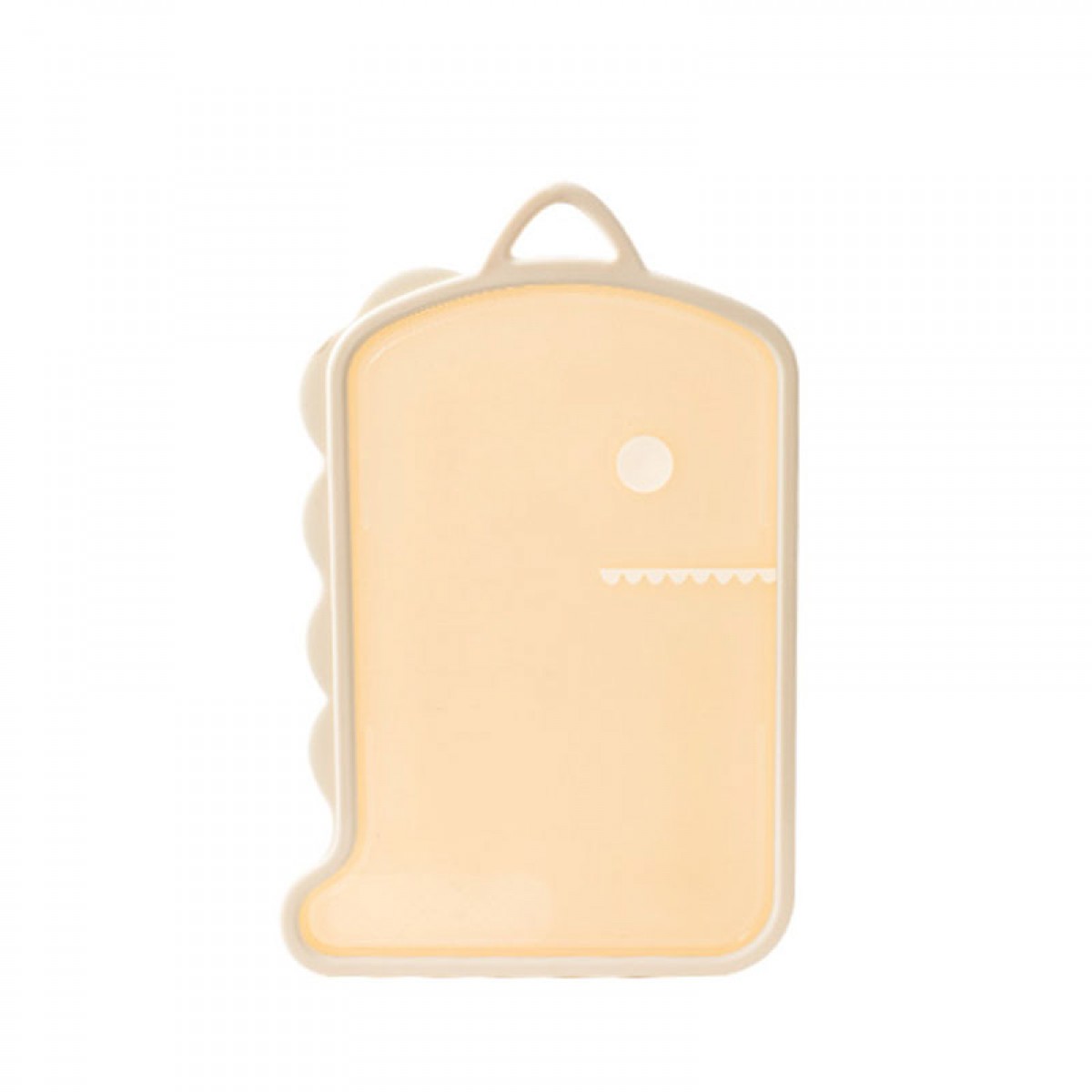 拜格 婴儿辅食菜板防霉砧板厨房专用案板切菜小案板家用切菜小菜板 卡通小恐龙砧板(米色) 单位：个