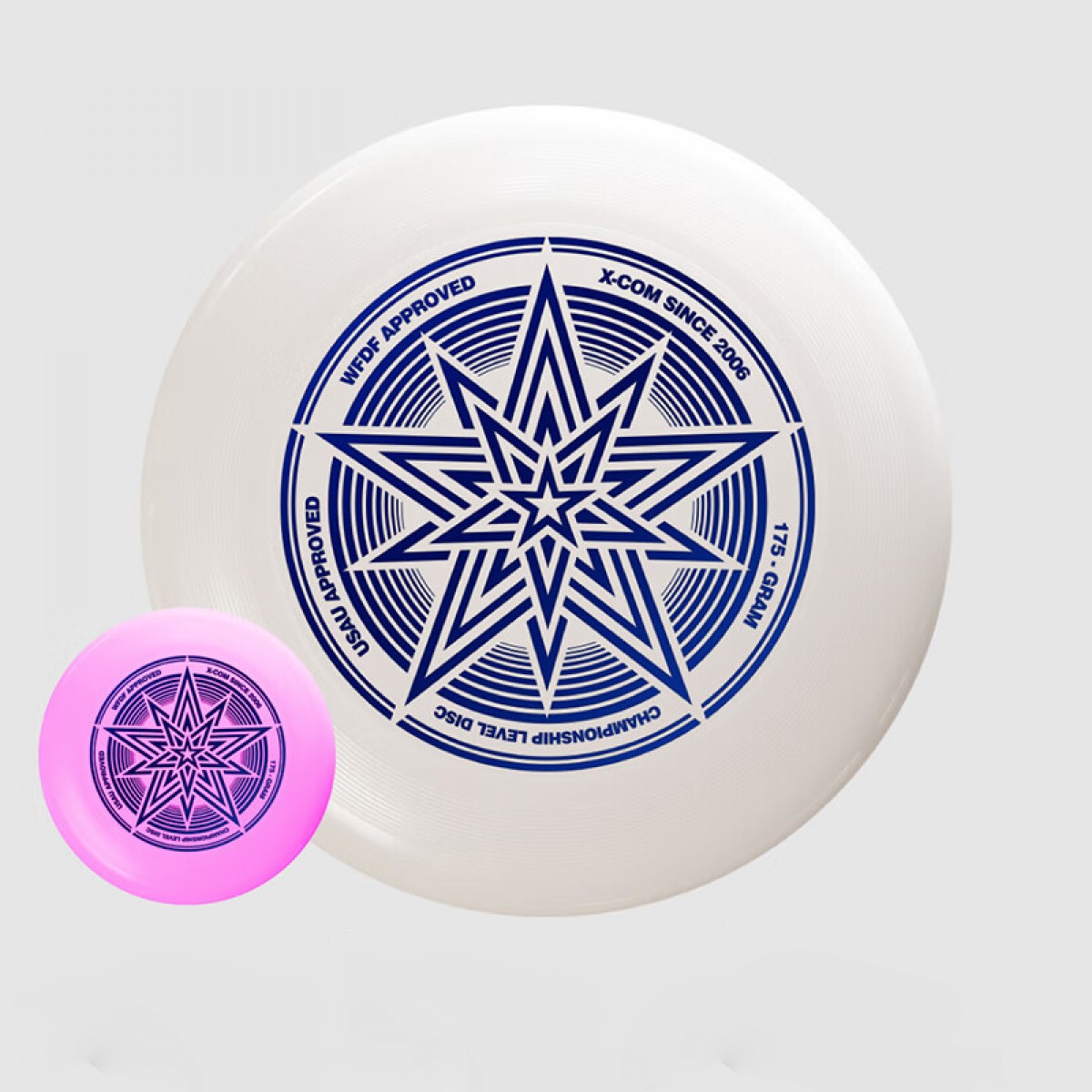 艾克飞盘 炫星UV感光175g竞赛飞盘极限户外运动回旋【紫外线变色】 单位：个