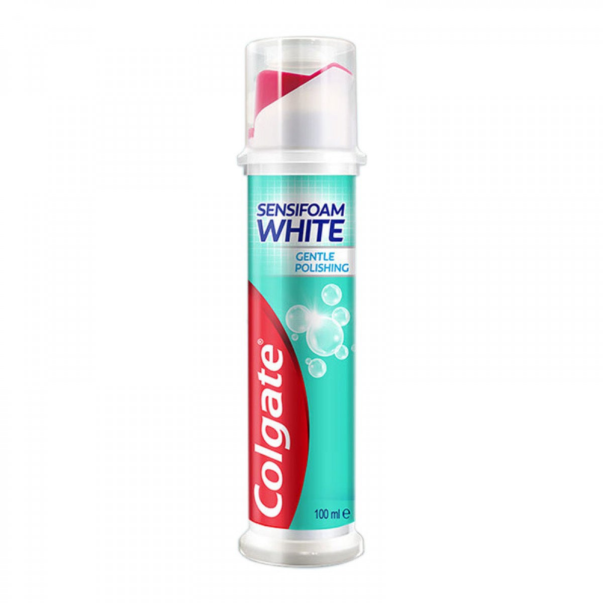 高露洁（Colgate）欧洲进口密泡美白直立按压式泵式牙膏 100ml 单位:支