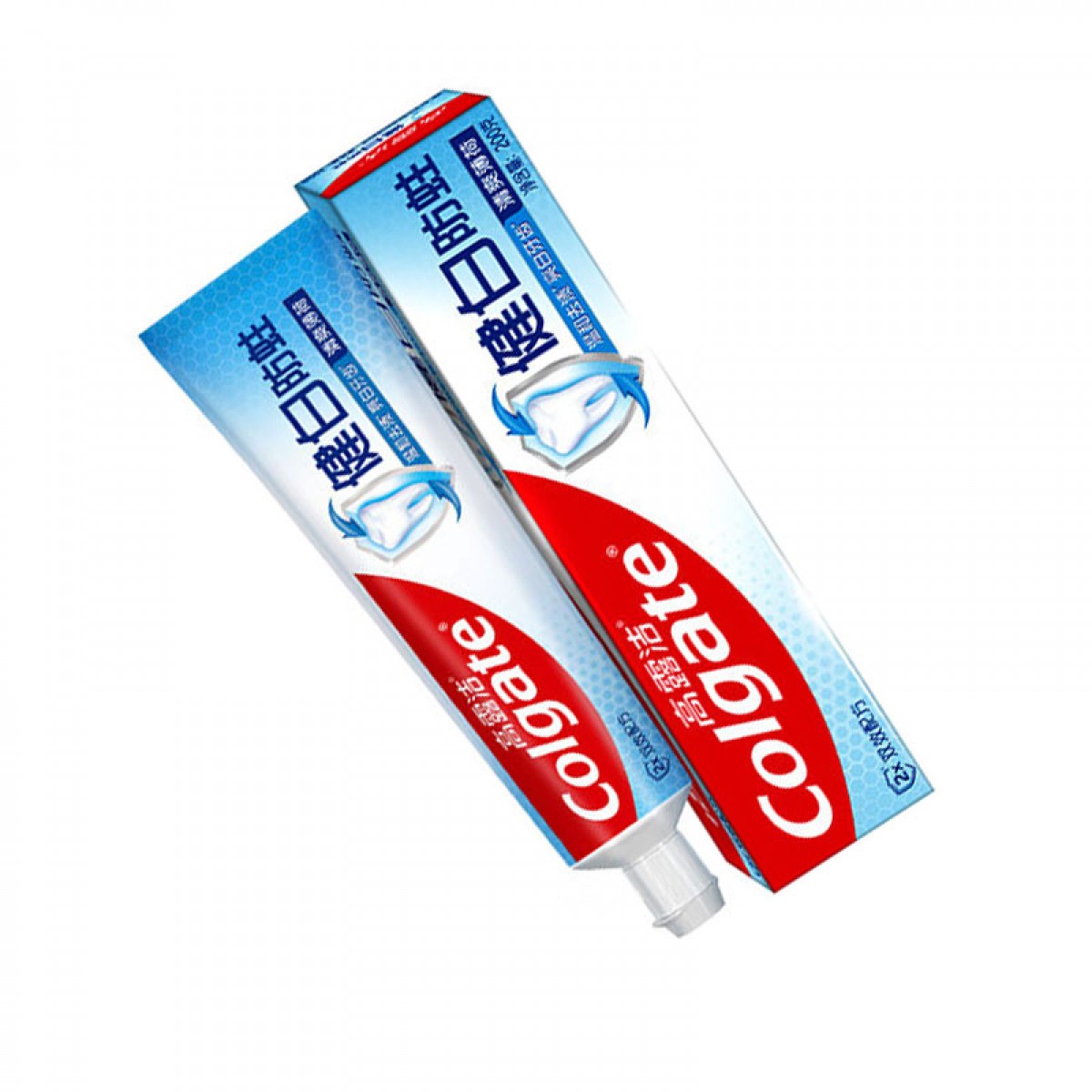 高露洁（Colgate）健白防蛀牙膏 200g 双效配方新老包装 单位：支