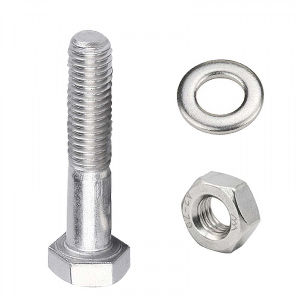 晟泰邦 热镀锌螺丝M16*110GB30-76)（带螺帽+平垫垫圈）单位：套