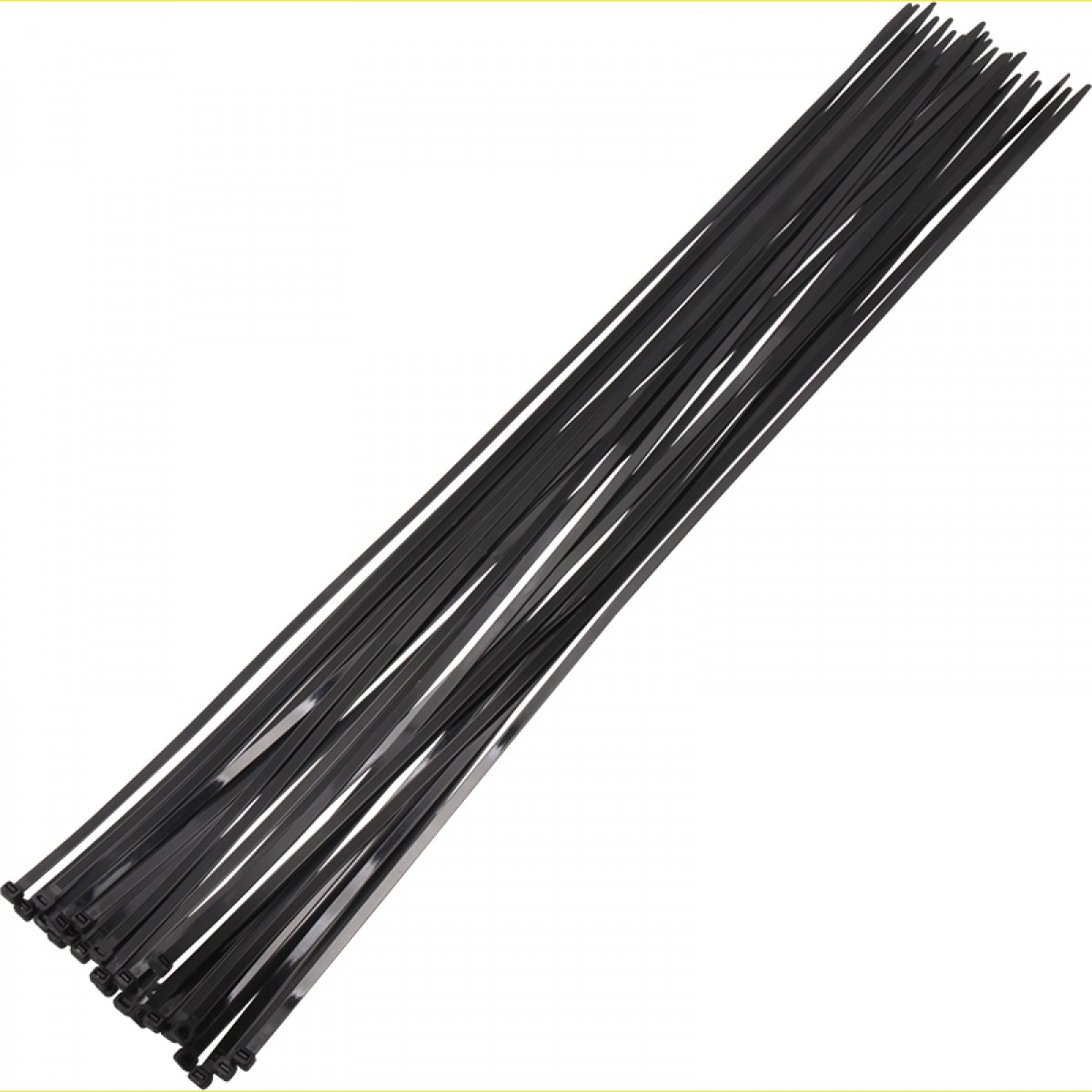 卡夫威尔 尼龙扎带电工捆绑主机走线束绳扎丝大号户外园林物流固定（9.0X1000黑色30支） OT2789 单位：组