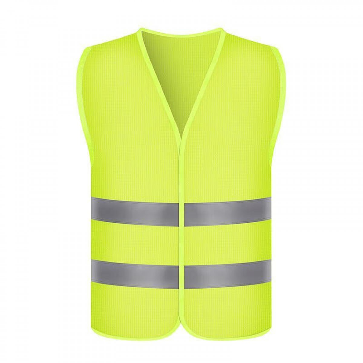 三茂 反光安全背心施工马甲工程工地建筑夏季网眼工作服 粘条黄色 均码 单位：件