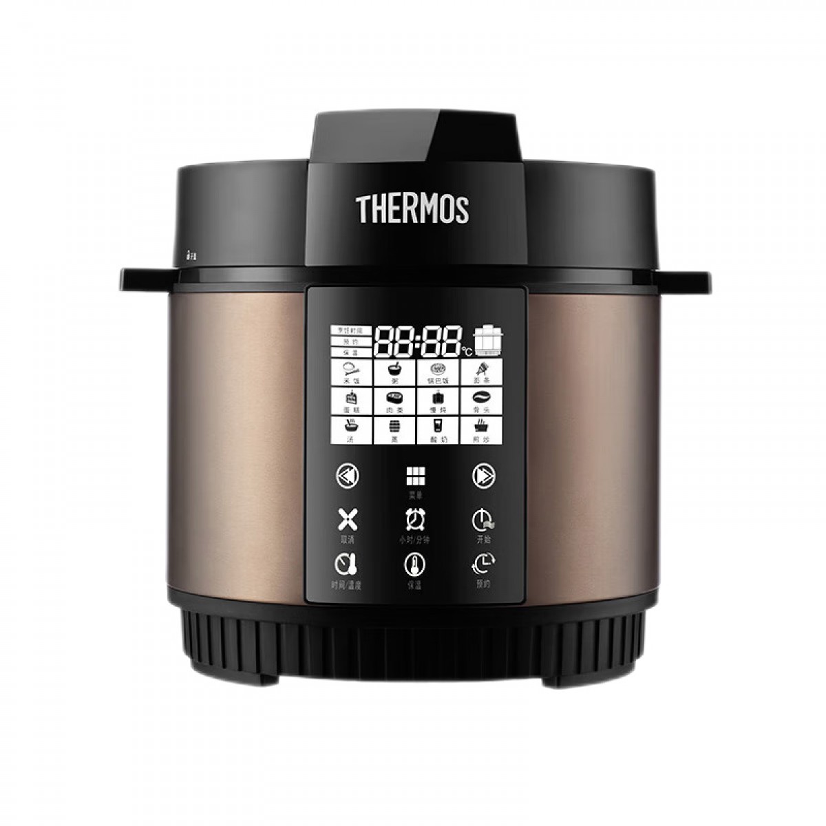 膳魔师（THERMOS）电压力锅自动控压防干烧保温家用高压锅智能预约自动泄压 EHA-4562E 6L 单位：台