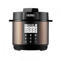 膳魔师（THERMOS）电压力锅自动控压防干烧保温家用高压锅智能预约自动泄压 EHA-4562E 6L 单位：台