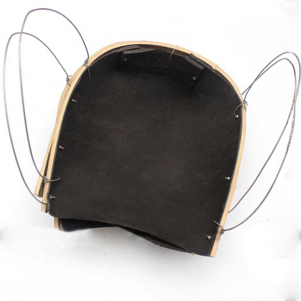 晟泰邦 建筑用皮簸箕加厚竹畚斗装沙石泥土竹畚箕（约48-50cm）单位：个