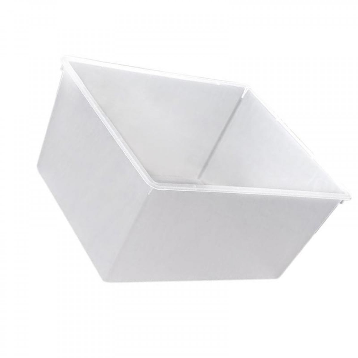 晟泰邦 加厚白色塑料胶框盆长方形周转箱 60cm*80cm 单位：个