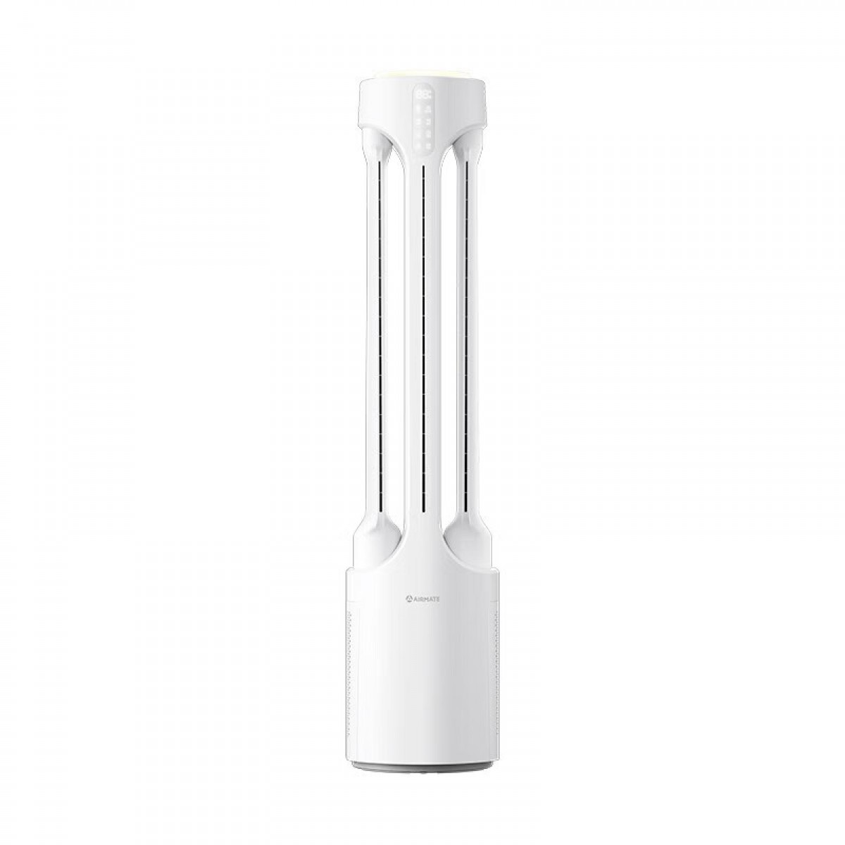 艾美特（AIRMATE）无叶风扇塔扇家用台立扇遥控落地扇智能AI温控电风扇定时儿童摇头电扇 AIR4PRO白色【增加UVC紫外杀菌】 单位：台