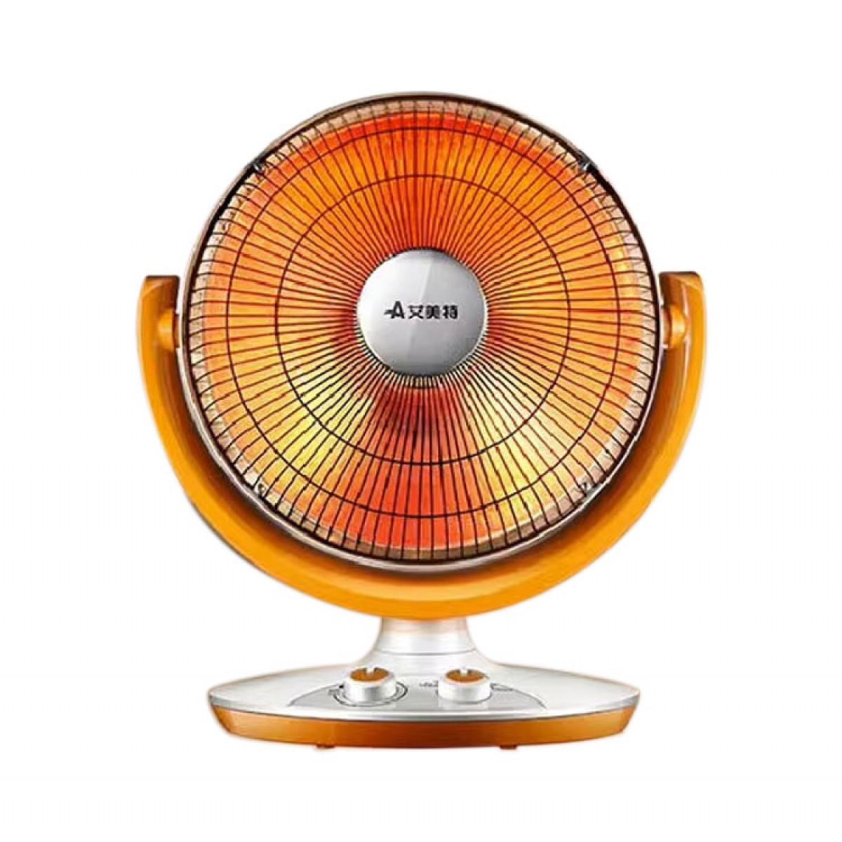 艾美特（AIRMATE）小太阳取暖器家用电热扇大号摇电暖气宿舍烤火炉省电节能暗光陶瓷 矮个子【快速取暖/1200W】HF12081T-W 单位：台