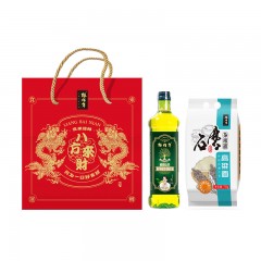 粮佰年 八方来财 高粱面+油礼盒新款 单位：盒