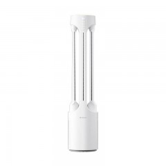 艾美特直流变频负离子无叶风扇塔扇家用台立扇遥控落地扇智能AI温控 AIR4Pro皎月白 单位：台