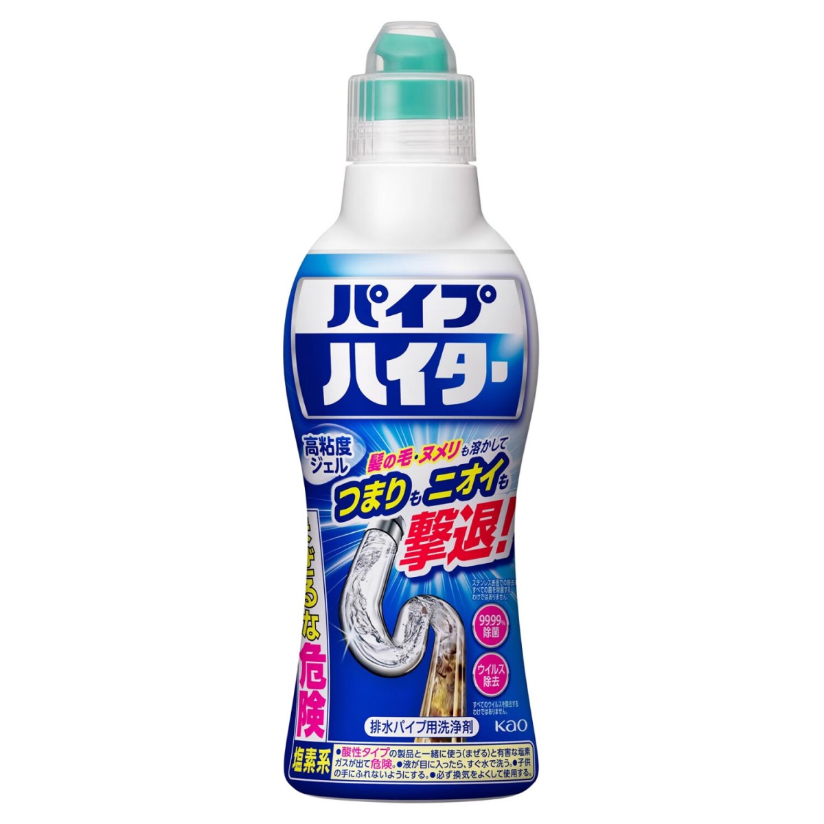 花王（KAO）管道疏通剂强力溶解液500g 通下水道疏通剂厨房地漏除防堵臭神器 单位：瓶