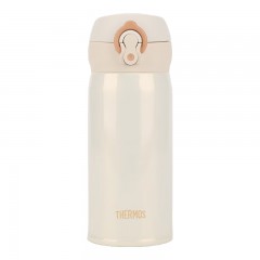 膳魔师保温杯316L不锈钢水杯小容量车载小巧便携随行杯子渐变色JNL-350 象牙白 350ml  单位：个