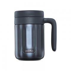 膳魔师（THERMOS）保温杯不锈钢水杯咖啡杯泡茶杯大容量把手杯生日礼物TCMN-600 蓝色【316L不锈钢】 600ml 单位：个