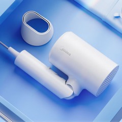 美的 大功率家用吹风机千万负离子恒温护发便携 FZ201极地白支架款 单位：个