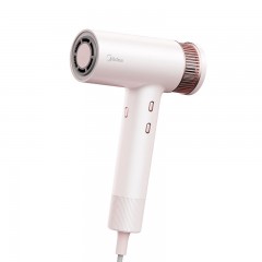 美的（Midea）高速吹风机家用吹风筒大功率/高浓度负离子护发/大风力速干电吹风/节日礼盒FG3-星光粉 单位：个