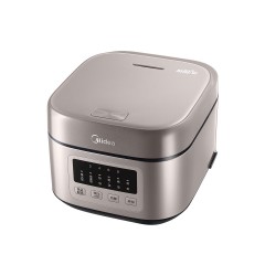 美的（Midea）5L电饭煲五层聚能釜七大功能菜单8H智能预约金属拉丝外观电饭锅MB-AFB5052R 单位：个