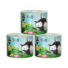 超威蚊香盘家用室内户外微烟黑蚊香防蚊驱蚊灭蚊盘香薄荷清香40圈*3盒 单位：组