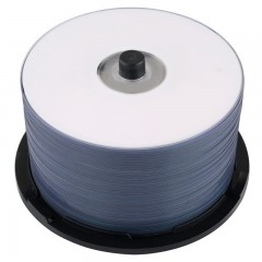 EUES CD-R 光盘/刻录光盘/空白光盘/刻录碟片/ 52速 700M 白系列 热缩膜包装50片 不带桶 刻录盘 单位：盒