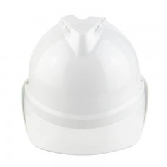 汉盾 HD-HT02 V型ABS透气型安全帽（带透气孔，旋钮式帽衬，Y型下颚带）白色 单位：个