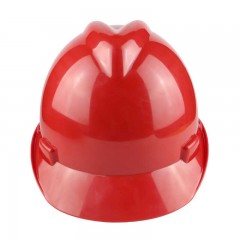 汉盾 HD-HT03 V型ABS 标准型工地帽透气建筑工程施工安全帽 红色 单位：个