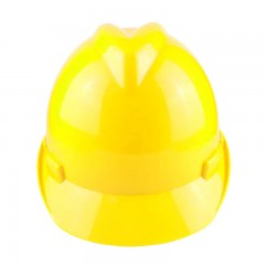 汉盾 HD-HT03 V型ABS 标准型工地帽透气建筑工程施工安全帽 黄色 单位：个