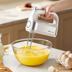 小熊（Bear）打蛋器 家用电动打蛋机 304不锈钢棒 奶油打发器迷你 烘焙手持式搅蛋搅拌器 和面打奶泡 DDQ-E05V2 单位：个