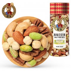 如水 每日坚果 5种混合果仁 350g/罐 单位：罐
