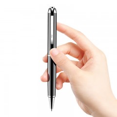 爱国者aigo 录音笔16G R8822专业高清降噪一键操作 学习培训商务会议采访速记 录音器 黑色 单位：支